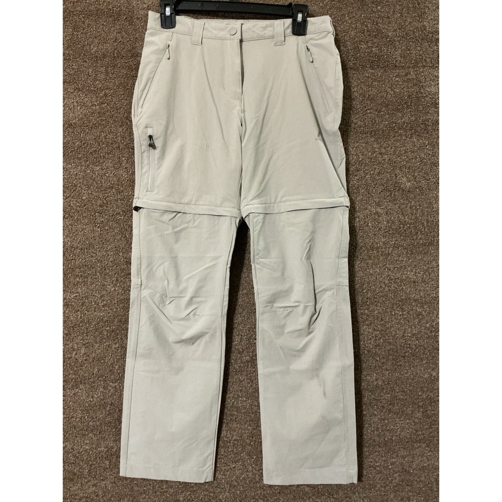 McKinley Pants Convertible Dry plus XS New No Tags Light‎ Gray Hiking Outdoor
